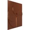 Ekena Millwork 19 5/8in. W x 19 5/8in. H Windmill EnduraWall Decorative 3D Wall Panel Covers 2.67 Sq. Ft. WP20X20WIBCO - alternate 2